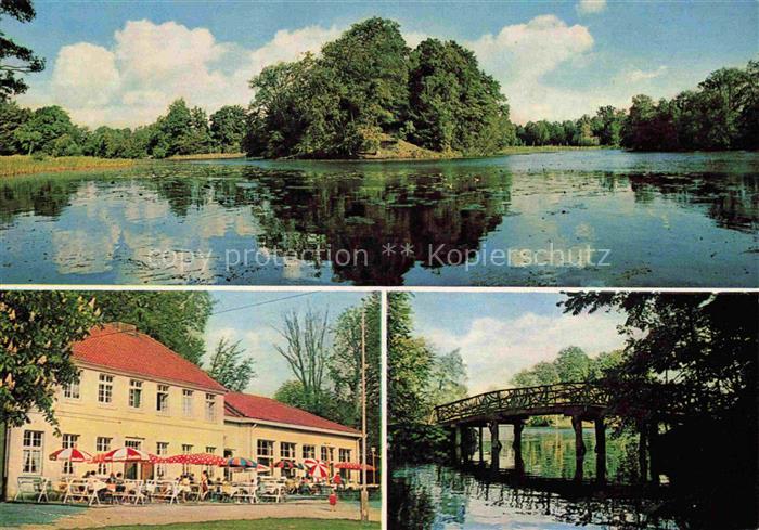 Burgsteinfurt Fuerstliche Bagno-Gaststaetten am See Bruecke