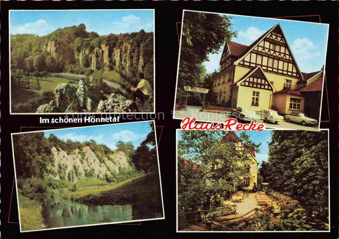 Binolen Balve Gaststaette Haus Recke Ausflugsziel Hoennetal Landschaftspanorama