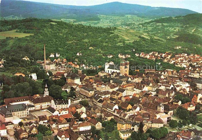 Bensheim Bergstrasse Teilansicht Luftkurort