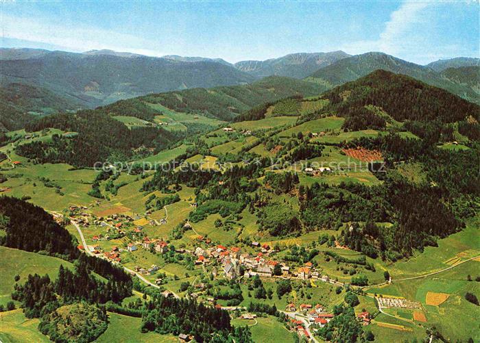 Metnitz Kaernten AT Fliegeraufnahme