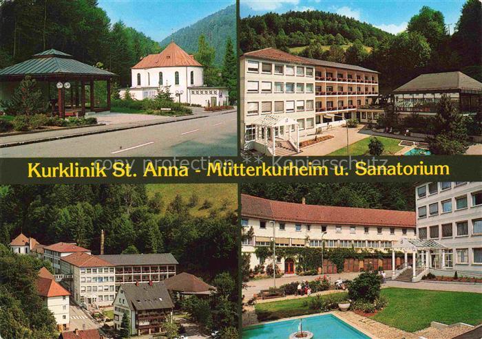 Bad Griesbach Schwarzwald Kurklinik St. Anna Muetterkurheim Sanatorium