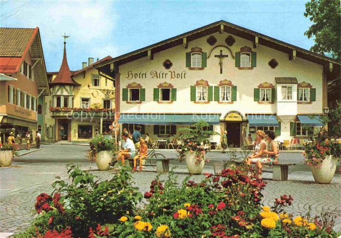 OBERAMMERGAU Bayern Hotel Alte Post Passionsspielort