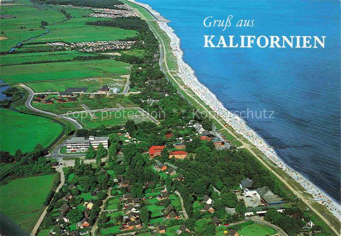 Kalifornien Ostseebad Fliegeraufnahme