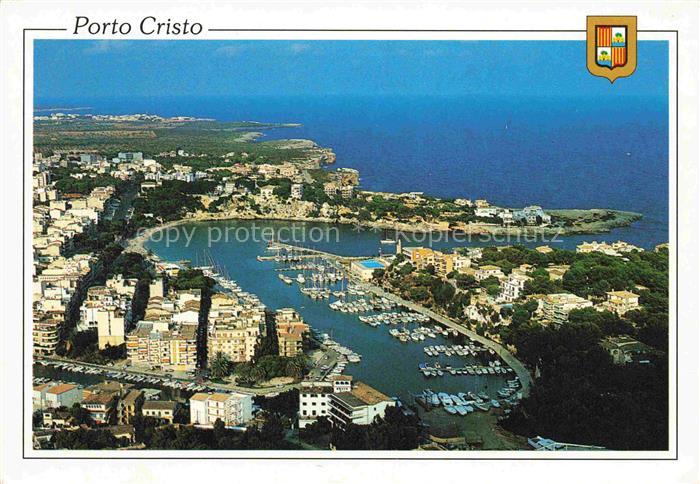 Porto-Cristo Mallorca ES Kuestenpanorama Hafen