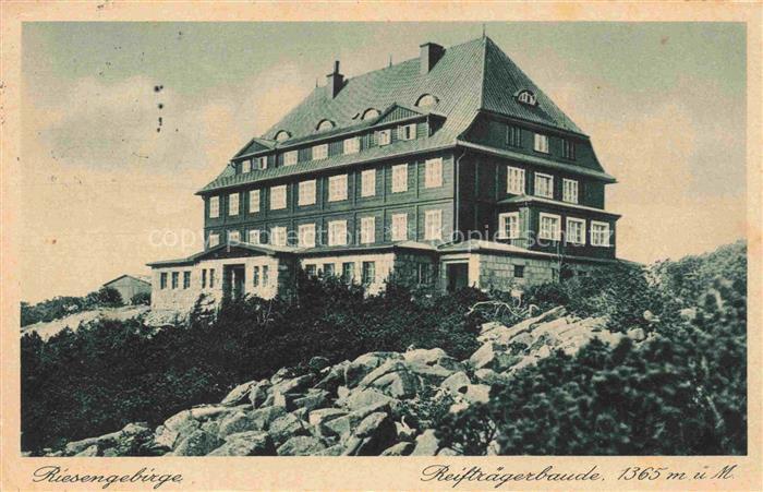 Szklarska Poreba Schreiberhau Riesengebirge PL Reiftraegerbaude