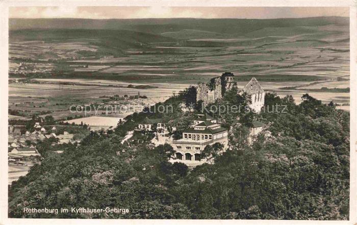 Steinthaleben Blick zur Rothenburg