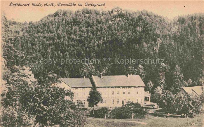 Roda Stadtroda Neumuehle im Zeitsgrund