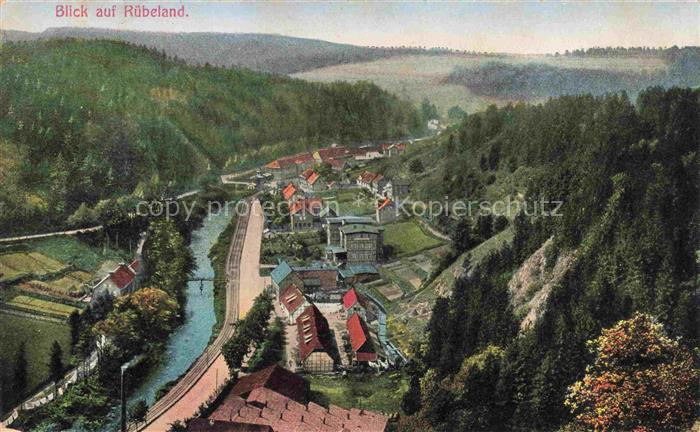 Ruebeland Elbingerode Harz Panorama Offizielle Ansichtskarte Nr. 3 Neue empfehle