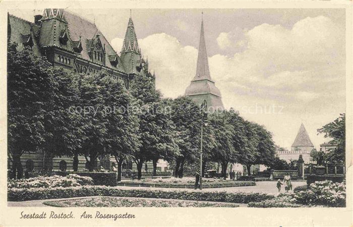 ROSTOCK  CITY Am Rosengarten