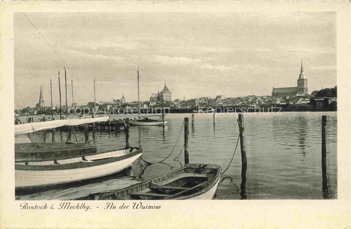 ROSTOCK  CITY Partie an der Warnow