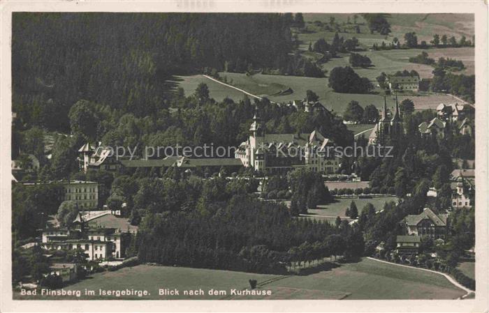 Bad Flinsberg Swieradow Zdroj PL Panorama Blick nach dem Kurhause