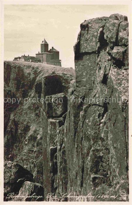 Schneegrube Schneegruben Sniezne Kotly PL Schneegrubenbaude Bergbaude im Rieseng