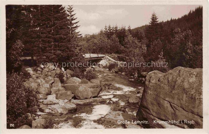 Krummhuebel Karpacz Riesengebirge PL Grosse Lamnitz