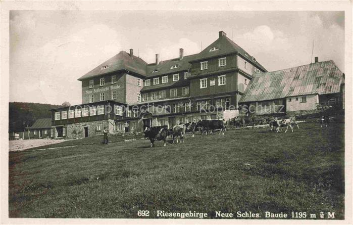 Schreiberhau Szklarska Poreba Riesengebirge PL Neue Schlesisiche Baude