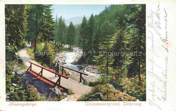 Spindleruv Mlyn Spindelmuehle Riesengebirge CZ Weisswassergrund Weberweg