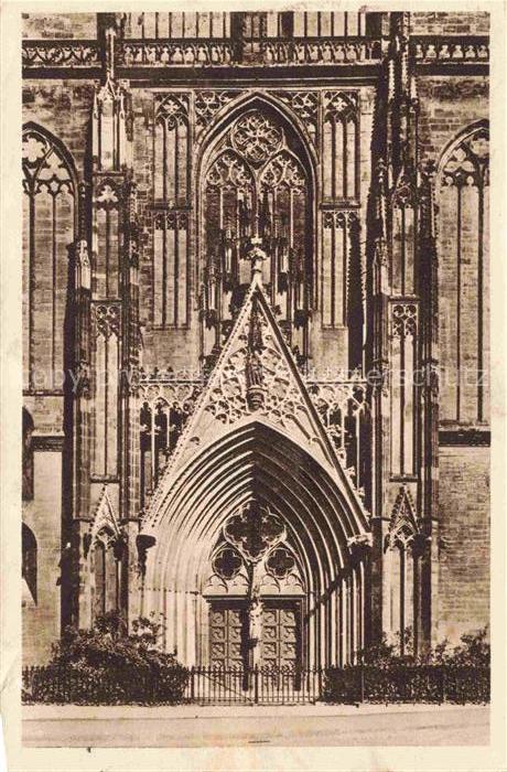MAGDEBURG  CITY Dom Hauptportal Serie Das schoene Deutschland Nr. 45 Reichswinte