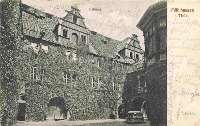 Muehlhausen  Thueringen Rathaus