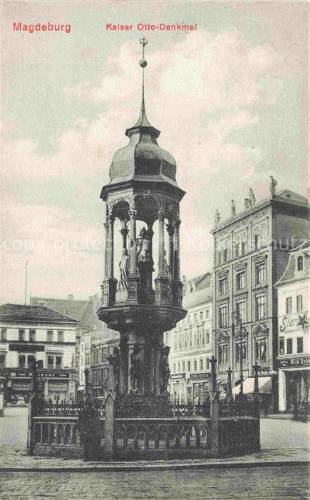 MAGDEBURG  CITY Kaiser-Otto-Denkmal