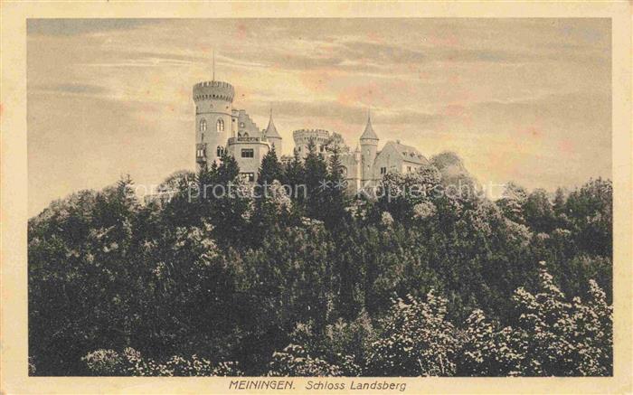 Meiningen Thueringen Schloss Landsberg