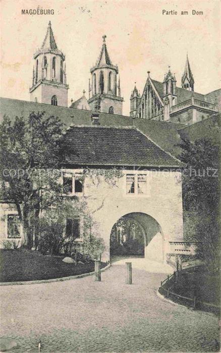 MAGDEBURG  CITY Partie am Dom