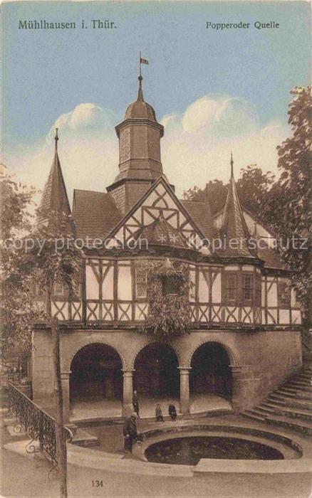 Muehlhausen  Thueringen Popperoder Quelle