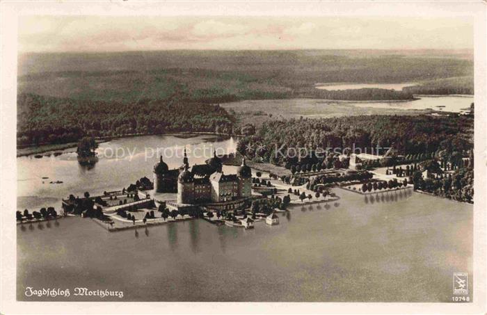Moritzburg Sachsen Jagdschloss Feldpost