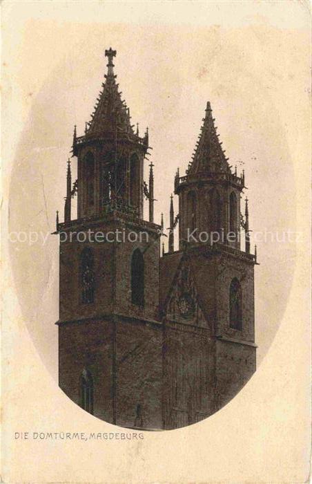 MAGDEBURG  CITY Domtuerme