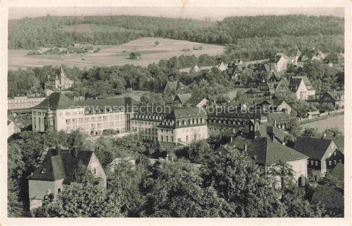 Oberschlema Erzgebirge Sachsen Panorama Staerkste Radiumbad der Welt