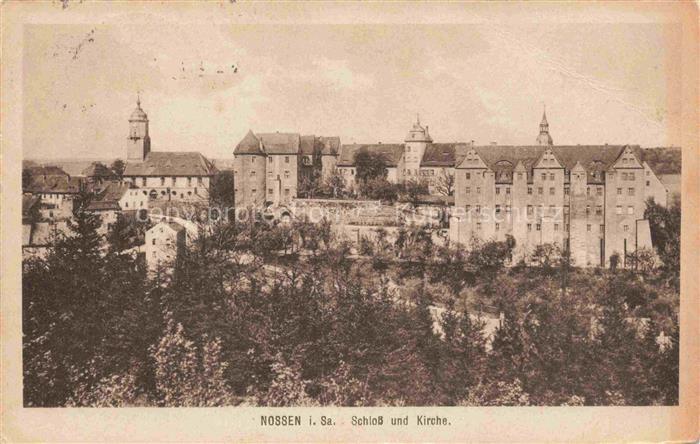 Nossen Schloss und Kirche