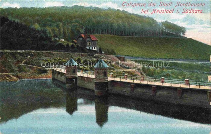 Neustadt Harz Talsperre der Stadt Nordhausen