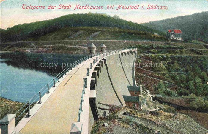 Neustadt Harz Talsperre der Stadt Nordhausen