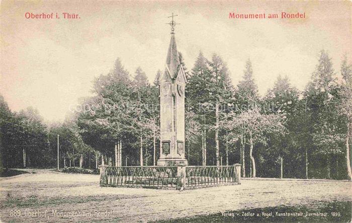 Oberhof Thueringen Monument am Rondel