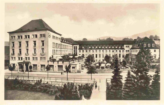 Oberschlema Erzgebirge Sachsen Kurhaus und Kurhotel Das staerkste Radiumbad der