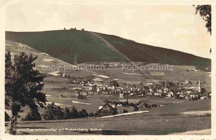 Oberwiesenthal Erzgebirge Panorama Blick zum Feldberg