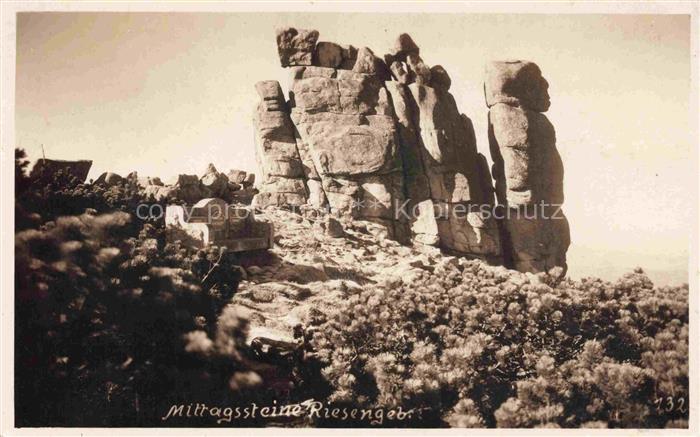 Spindleruv Mlyn Spindelmuehle Riesengebirge CZ Mittagssteine Felsformationen