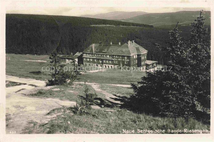 Schreiberhau Szklarska Poreba Riesengebirge PL Panorama Neue Schlesische Baude
