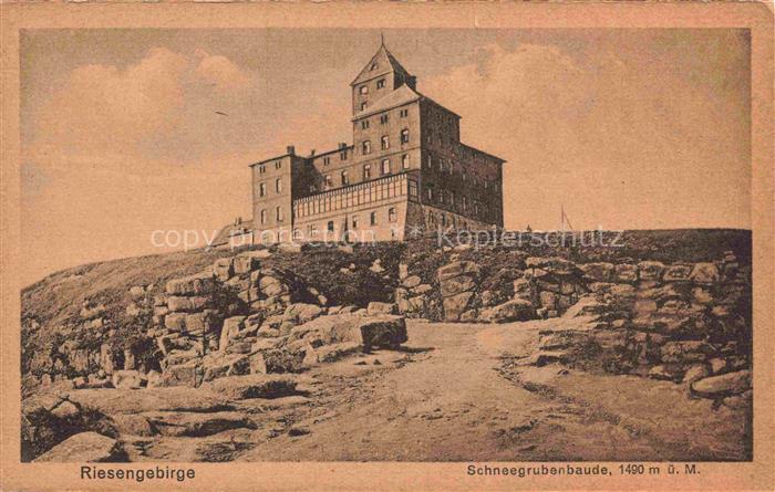 Krummhuebel Karpacz Riesengebirge PL Schneegrubenbaude