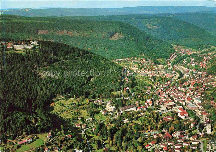 BAD WILDBAD  Schwarzwald Panorama Thermalbad Hoehenkurgebiet Sommerberg