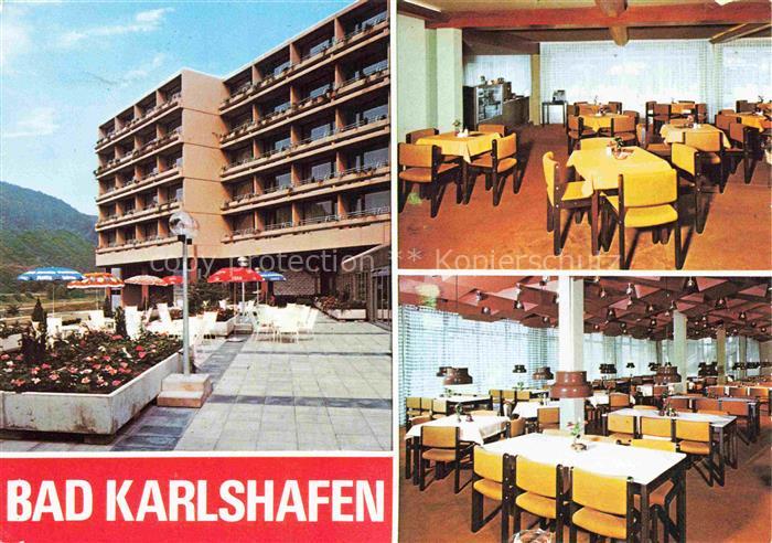 Bad Karlshafen Weserklinik Terrasse Restaurant