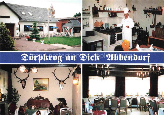 Abbendorf Ruehstaedt Landgasthof Restaurant Doerpkrug an Diek