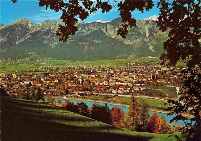 Hall Tirol AT Panorama Alpen