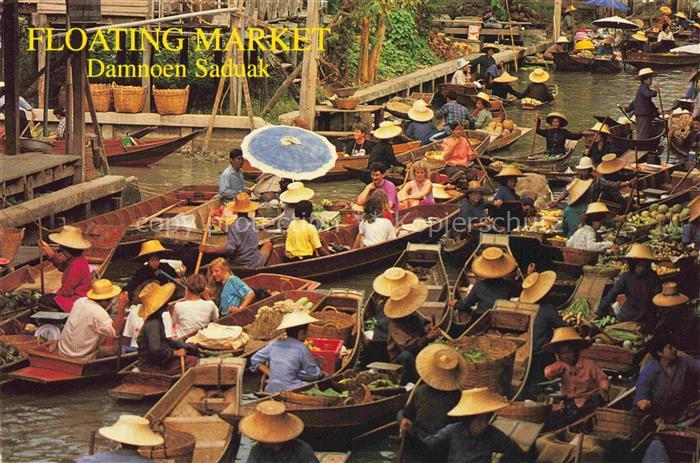 Ratchaburi Thailand Floating Market