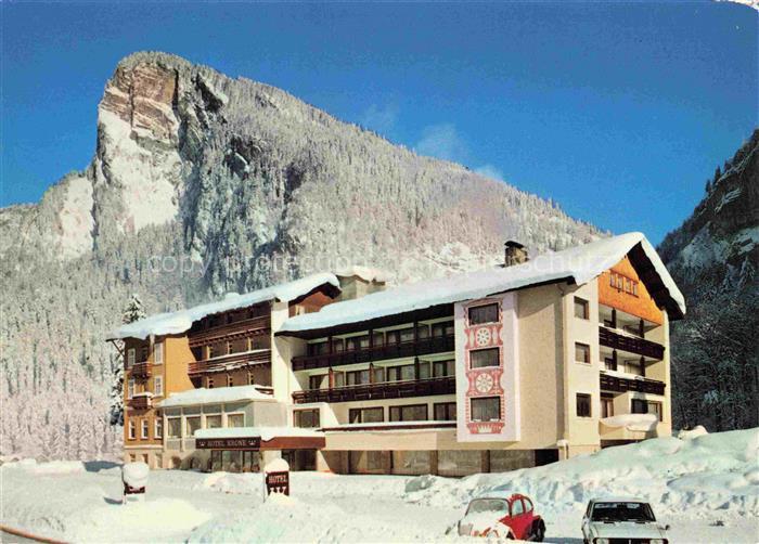Au Bregenzerwald Schoppernau Vorarlberg AT Hotel Krone Winterpanorama