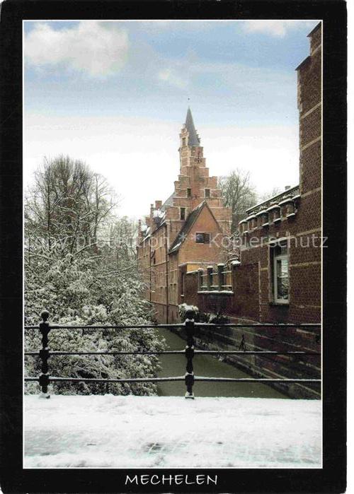 Mechelen Malines Belgie Het Groen Waterke