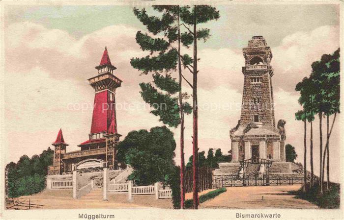 Mueggelberge Berlin Mueggelturm Restaurant Waldschaenke Bismarckwarte