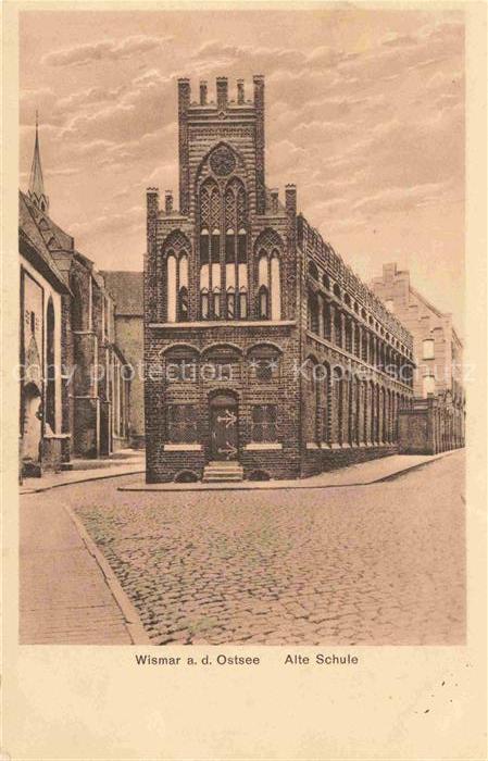 Wismar Mecklenburg Alte Schule