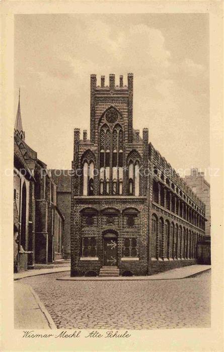 Wismar Mecklenburg Alte Schule
