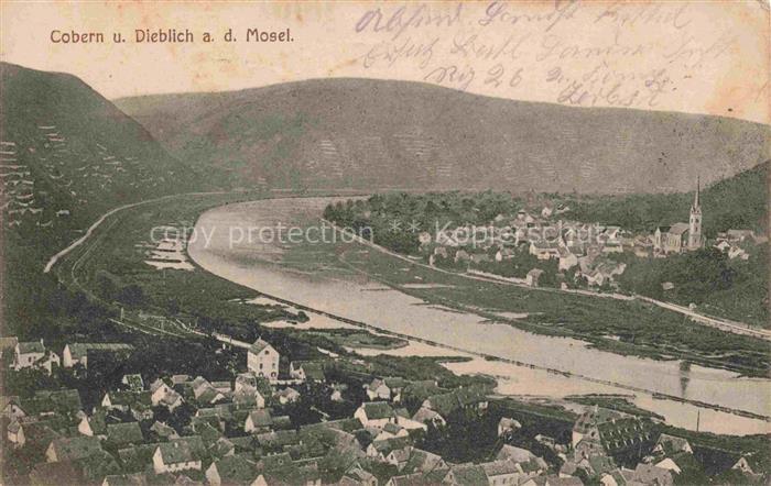 Cobern Kobern-Gondorf Mosel und Dieblich Feldpost