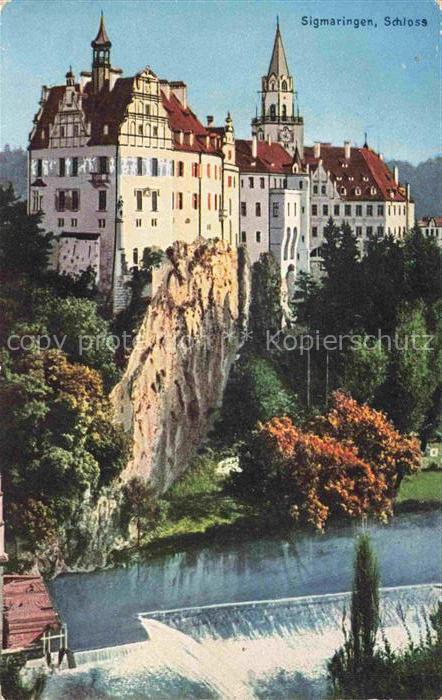 Sigmaringen BW Schloss Feldpost