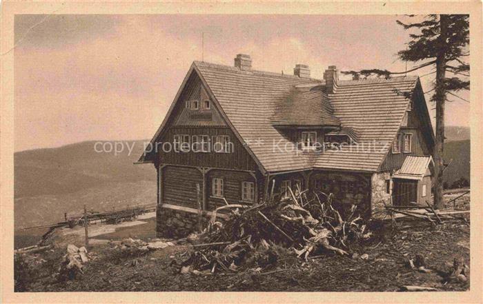 Bad Flinsberg Swieradow Zdroj PL Heufuderbaude Isergebirge